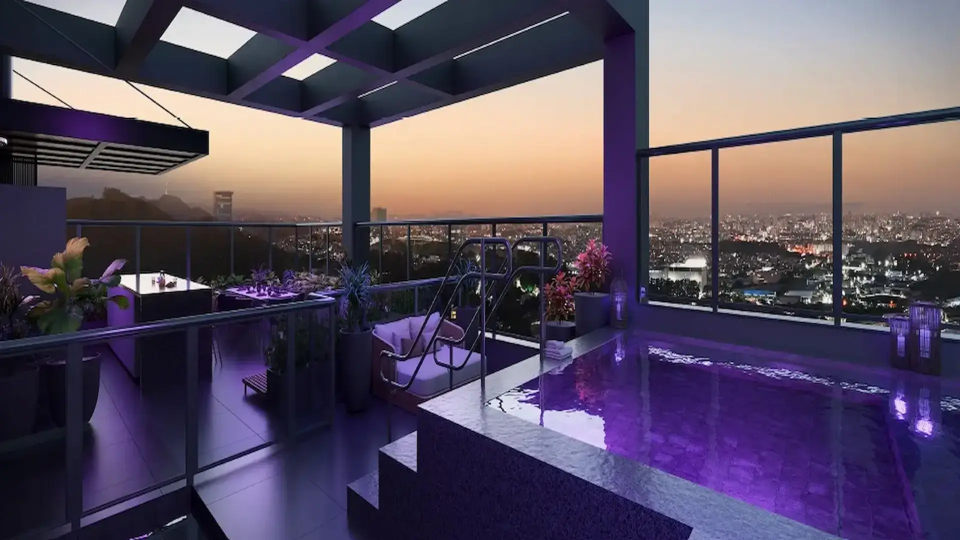 Rooftop 29º andar Liv Stay Residence