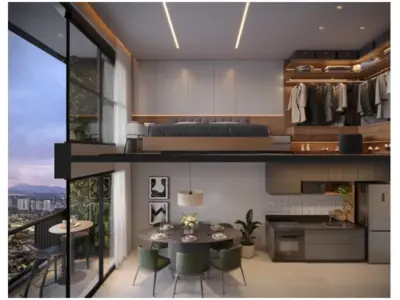 Decorado Duplex 64m² - Superior
